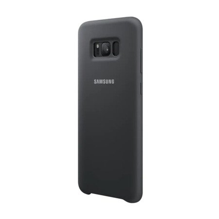 Etui do telefonu Samsung Galaxy S8 Plus silikonowe - ciemnoszary