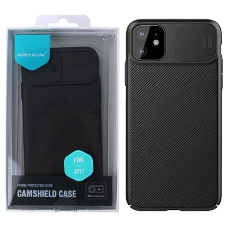 Etui na Apple iPhone 11 Nillkin CamShield Case - czarne