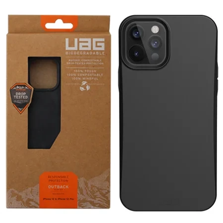 Etui na Apple iPhone 12/ 12 Pro Urban Armor Gear Outback biodegradowalne - czarne