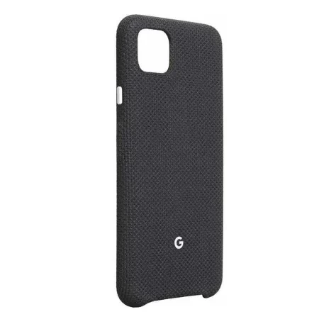 Etui na Google Pixel 4 XL Fabric Case - czarne (Just Black)