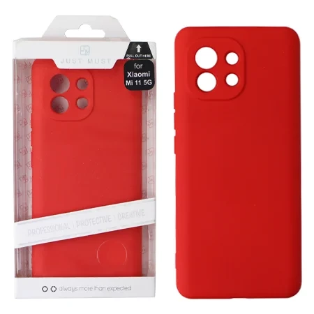 Etui na Xiaomi Mi 11 5G Just Must Candy - czerwone