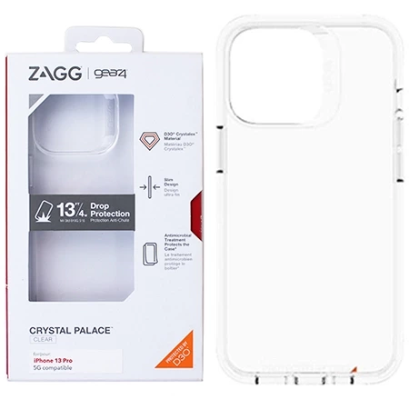 Etui na telefon Apple iPhone 13 Pro Gear4 Crystal Palace - transparentne