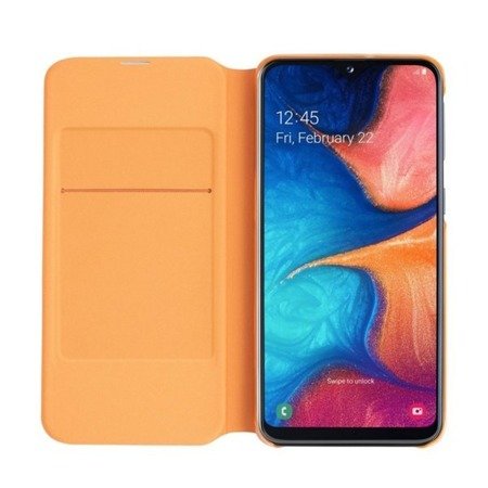 Etui na telefon Samsung Galaxy A20e Wallet Cover - biały