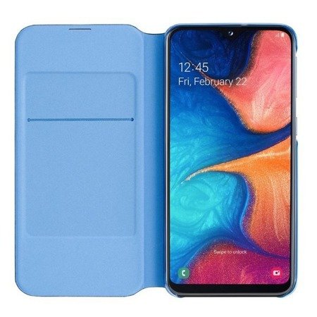 Etui na telefon Samsung Galaxy A20e Wallet Cover - czarne