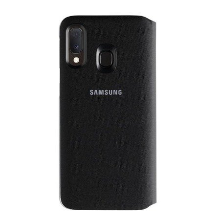 Etui na telefon Samsung Galaxy A20e Wallet Cover - czarne