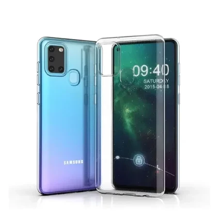 Etui na telefon Samsung Galaxy A21S Just Must Nake - transparentne