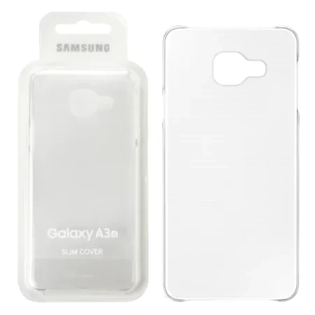 Etui na telefon Samsung Galaxy A3 2016 Slim Cover - transparentne