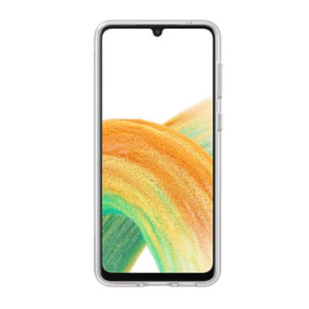 Etui na telefon Samsung Galaxy A33 5G Slim Strap Cover - białe