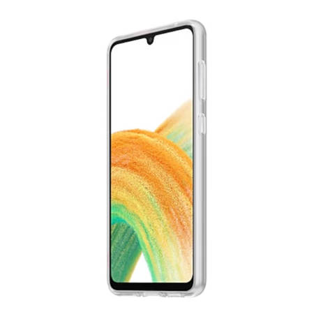 Etui na telefon Samsung Galaxy A33 5G Slim Strap Cover - białe