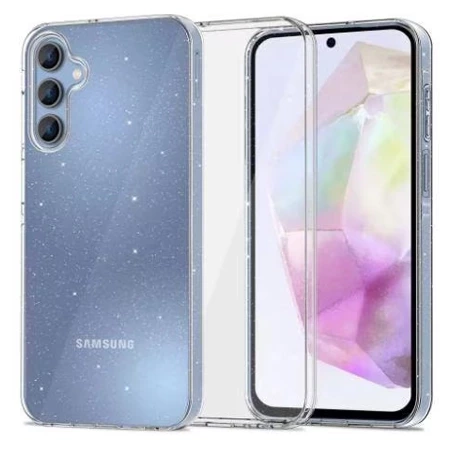 Etui na telefon Samsung Galaxy A35 5G Just Must Anti-bacteria TPU - transparentne