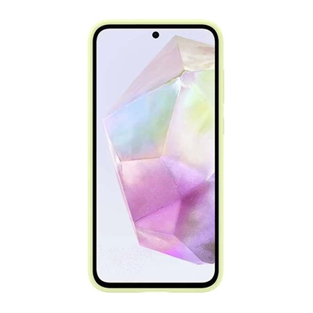 Etui na telefon Samsung Galaxy A35 5G Silicone Case - limonkowe