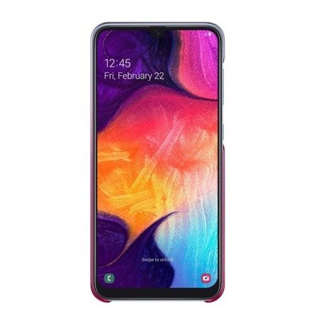 Etui na telefon Samsung Galaxy A50 Gradation Cover - półprzezroczyste różowe