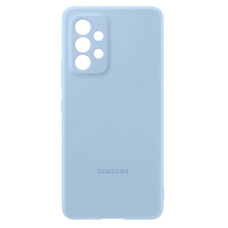 Etui na telefon Samsung Galaxy A53 5G Silicone Cover - błękitne