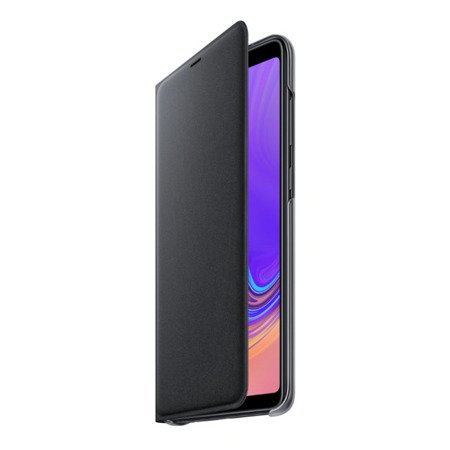 Etui na telefon Samsung Galaxy A9 2018 Wallet Cover - czarne