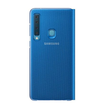 Etui na telefon Samsung Galaxy A9 2018 Wallet Cover -  niebieskie