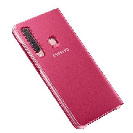 Etui na telefon Samsung Galaxy A9 2018 Wallet Cover - różowe