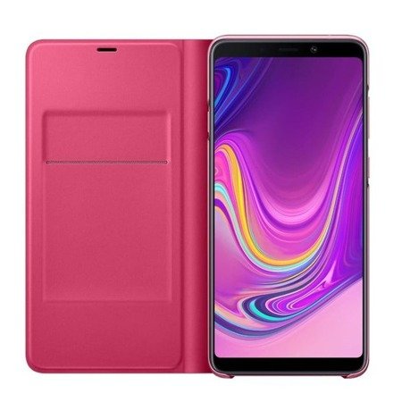 Etui na telefon Samsung Galaxy A9 2018 Wallet Cover - różowe