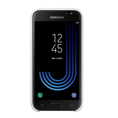 Etui na telefon Samsung Galaxy J3 2017 Dual Layer - białe