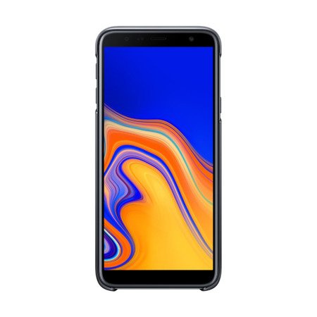 Etui na telefon Samsung Galaxy J4 Plus 2018 Gradation Cover - półprzezroczyste czarne