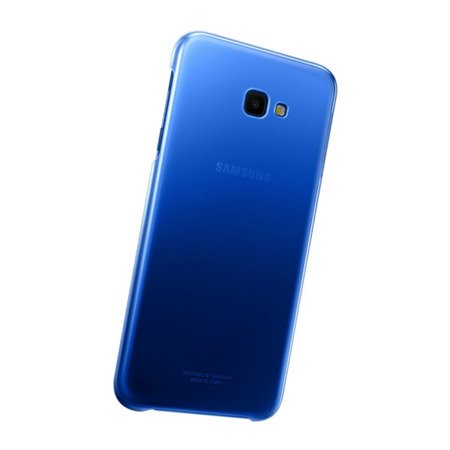 Etui na telefon Samsung Galaxy J4 Plus 2018 Gradation Cover - półprzezroczyste niebieskie