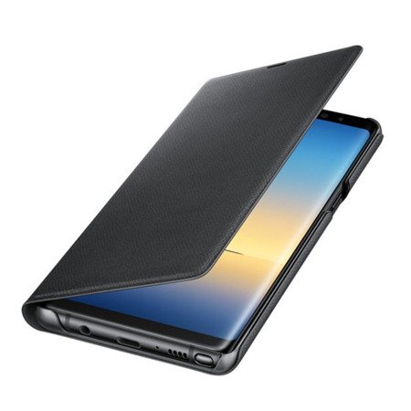 Etui na telefon Samsung Galaxy Note 8 LED View Cover - czarne