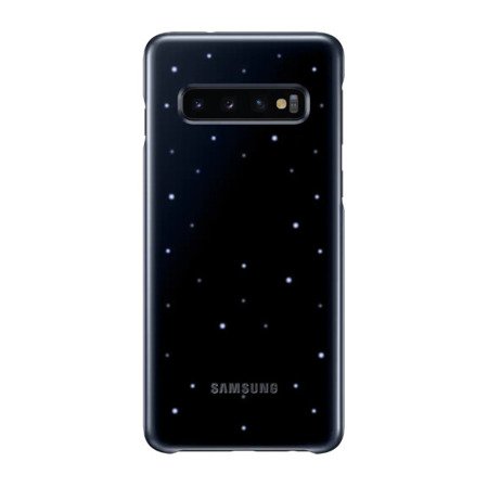 Etui na telefon Samsung Galaxy S10 LED Cover - czarne