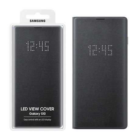 Etui na telefon Samsung Galaxy S10 LED View Cover - czarne