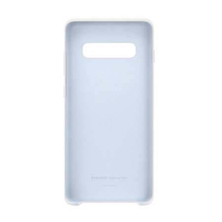 Etui na telefon Samsung Galaxy S10 Plus Silicone Cover - białe