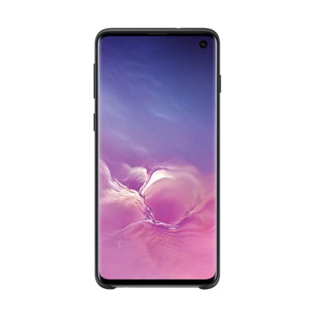 Etui na telefon Samsung Galaxy S10 Silicone Cover - czarne