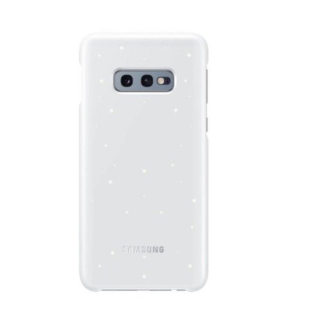 Etui na telefon Samsung Galaxy S10e LED Cover - białe