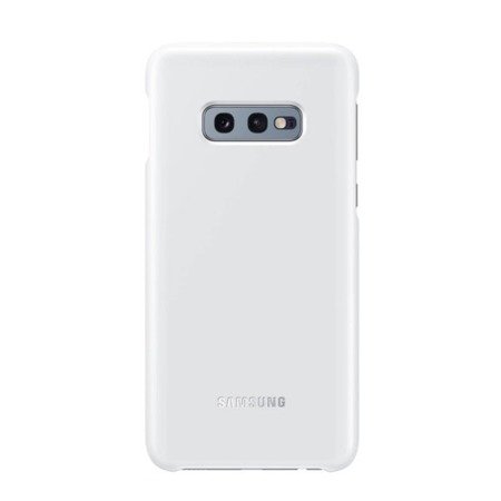 Etui na telefon Samsung Galaxy S10e LED Cover - białe