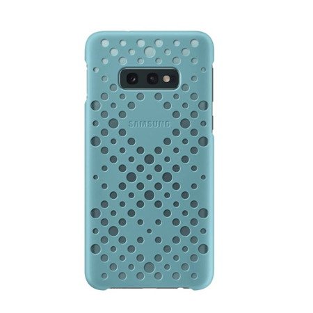 Etui na telefon Samsung Galaxy S10e Pattern Cover - zielony i czarny