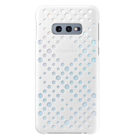 Etui na telefon Samsung Galaxy S10e Pattern Cover - żółte i białe