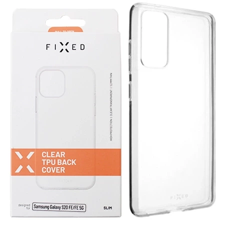 Etui na telefon Samsung Galaxy S20 FE/ FE 5G FIXED Clear TPU Back Cover - transparentne