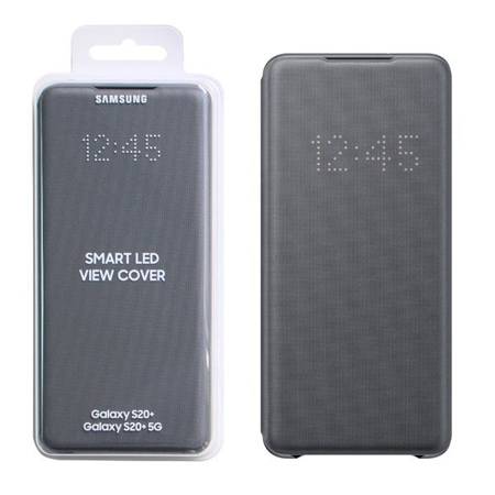 Etui na telefon Samsung Galaxy S20 Plus Smart LED View Cover - szare