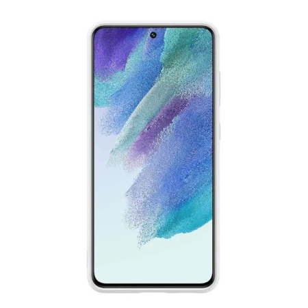 Etui na telefon Samsung Galaxy S21 FE 5G Silicone Cover - białe