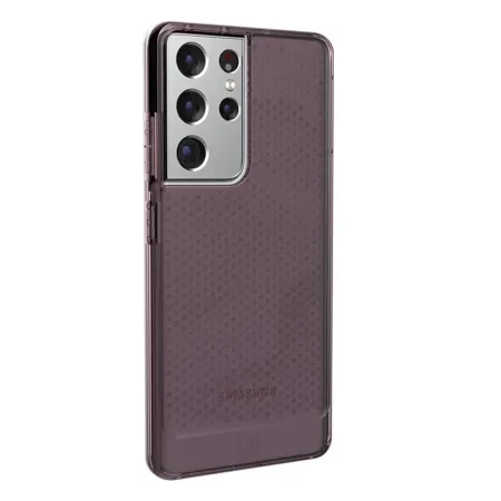 Etui na telefon Samsung Galaxy S21 Ultra 5G UAG Lucent silikonowe - różowe (Dusty Rose)