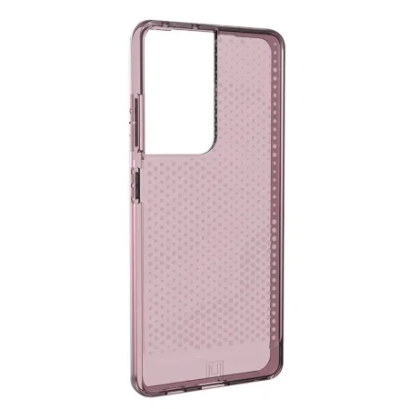 Etui na telefon Samsung Galaxy S21 Ultra 5G UAG Lucent silikonowe - różowe (Dusty Rose)