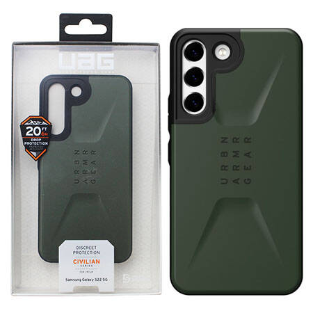 Etui na telefon Samsung Galaxy S22 5G UAG Civilian - oliwkowe