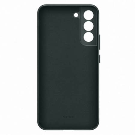 Etui na telefon Samsung Galaxy S22 Plus Leather Cover - zielone (Forest Green)