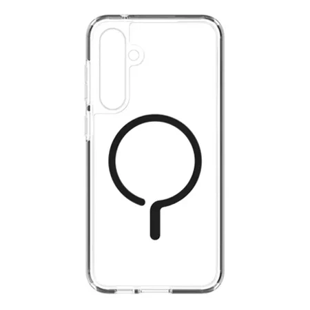 Etui na telefon Samsung Galaxy S23 FE Spigen Ultra Hybrid OneTap Metal Ring - transparentne z czarnym pierścieniem