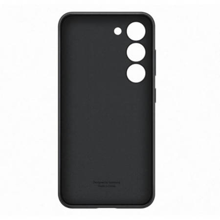 Etui na telefon Samsung Galaxy S23 Leather Case - czarne