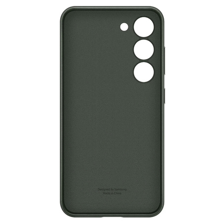 Etui na telefon Samsung Galaxy S23 Leather Case - zielone