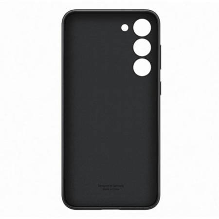 Etui na telefon Samsung Galaxy S23 Plus Leather Case - czarne