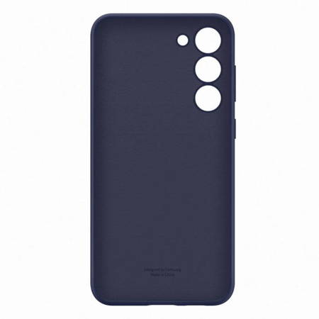 Etui na telefon Samsung Galaxy S23 Plus Silicone Case - granatowe