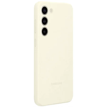Etui na telefon Samsung Galaxy S23 Plus Silicone Case - kremowe