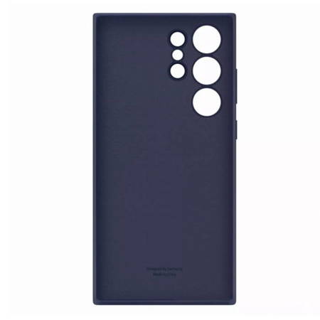 Etui na telefon Samsung Galaxy S23 Ultra Silicone Case - granatowe