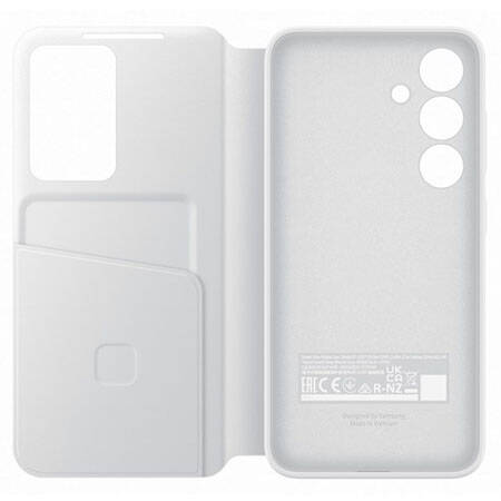Etui na telefon Samsung Galaxy S24 Smart View Wallet Case - białe (White)