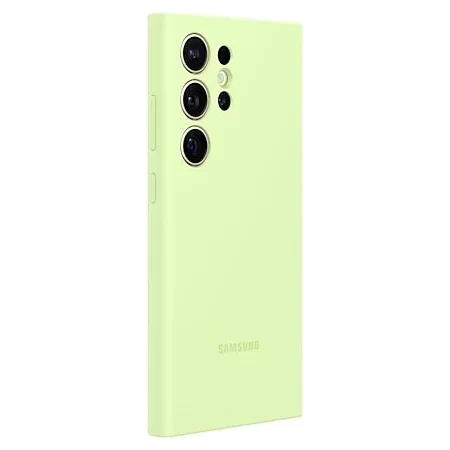 Etui na telefon Samsung Galaxy S24 Ultra Silicone Case - limonkowe (Lime)