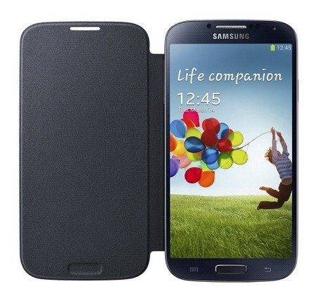 Etui na telefon Samsung Galaxy S4 Flip Cover - ciemnogranatowe